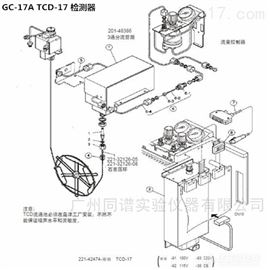 岛津GC-17A气相色谱仪TCD-17检测器相关配件